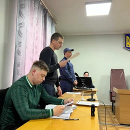 Прокурори у справі щодо вбивства помічниці старости. Фото «МикВісті»