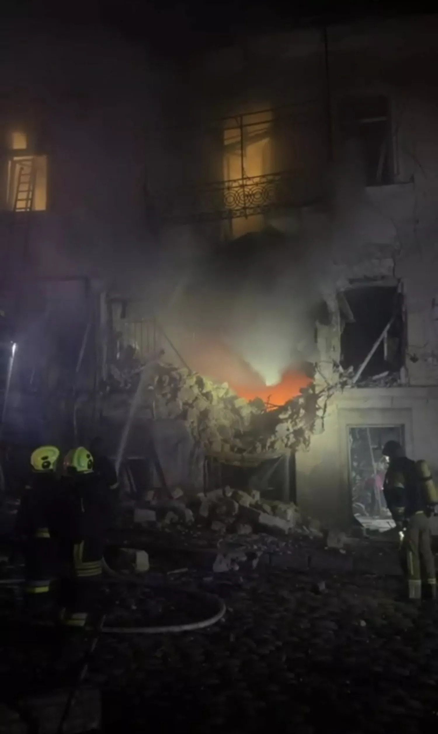 Наслідки обстрілу Одеси 19 березня. Фото: МВА