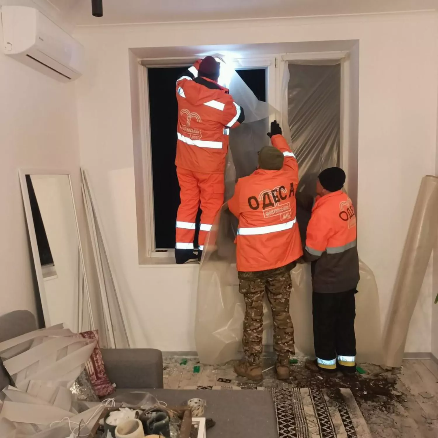 Наслідки обстрілу Одеси 19 березня. Фото: МВА