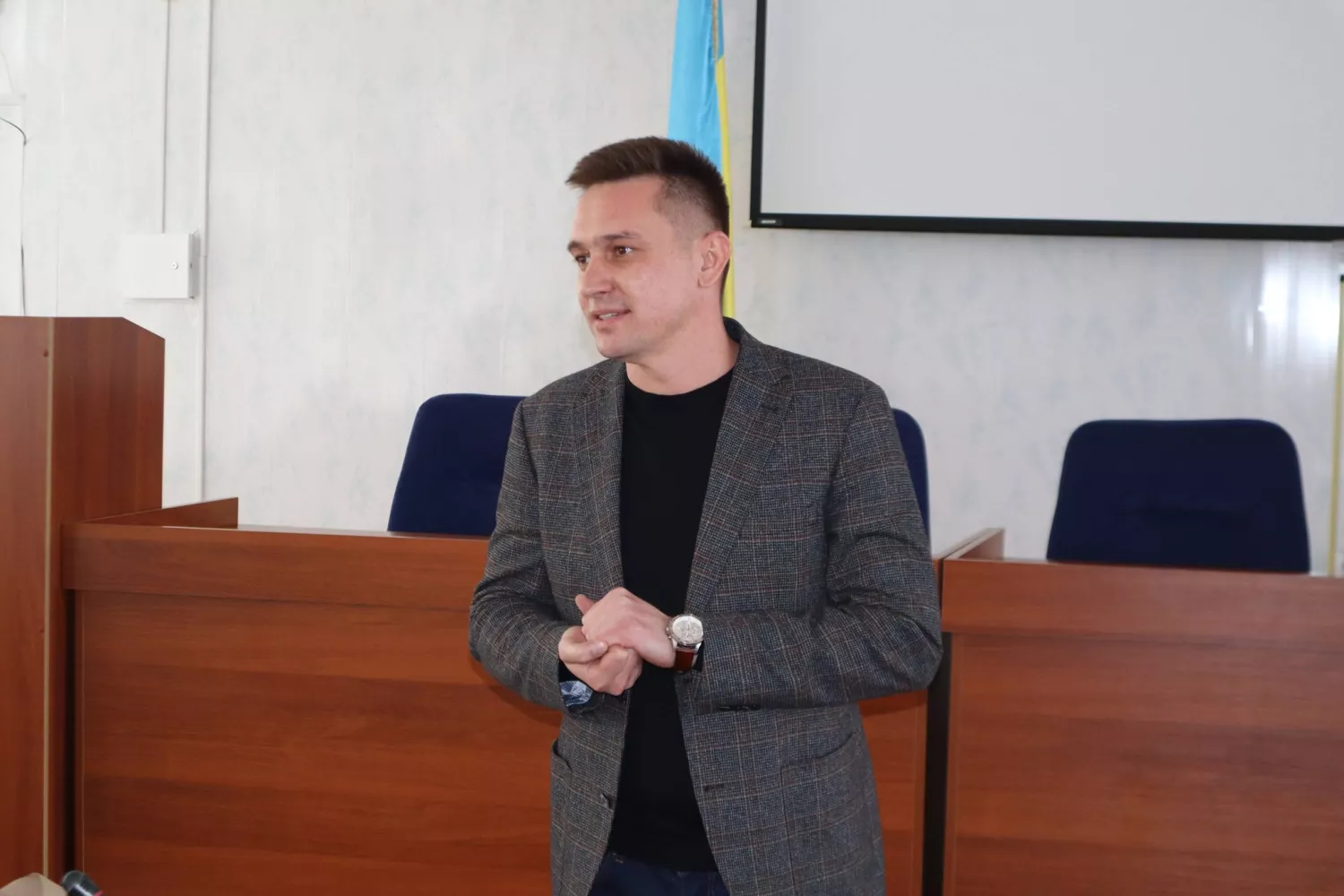 Міський голова Євгеній Величко. Фото: Вознесенська міська рада