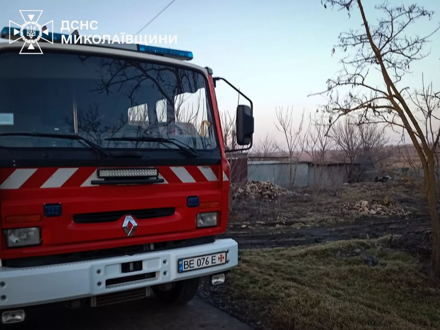 На Миколаївщині сталося шість пожеж за добу. Фото: ДСНС Миколаївщини