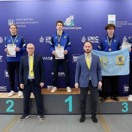 Миколаївські рапіристи здобули медалі на чемпіонаті України серед молоді. Фото: Миколаївська міськрада