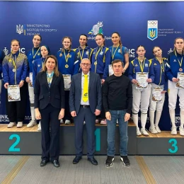 Миколаївські рапіристи здобули медалі на чемпіонаті України серед молоді. Фото: Миколаївська міськрада