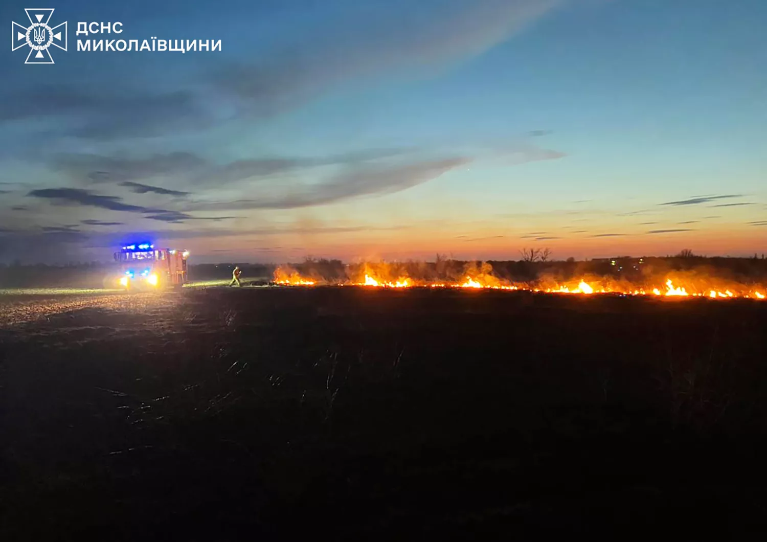 Наслідки пожеж у Миколаївській області. Фото: ДСНС Миколаївщина