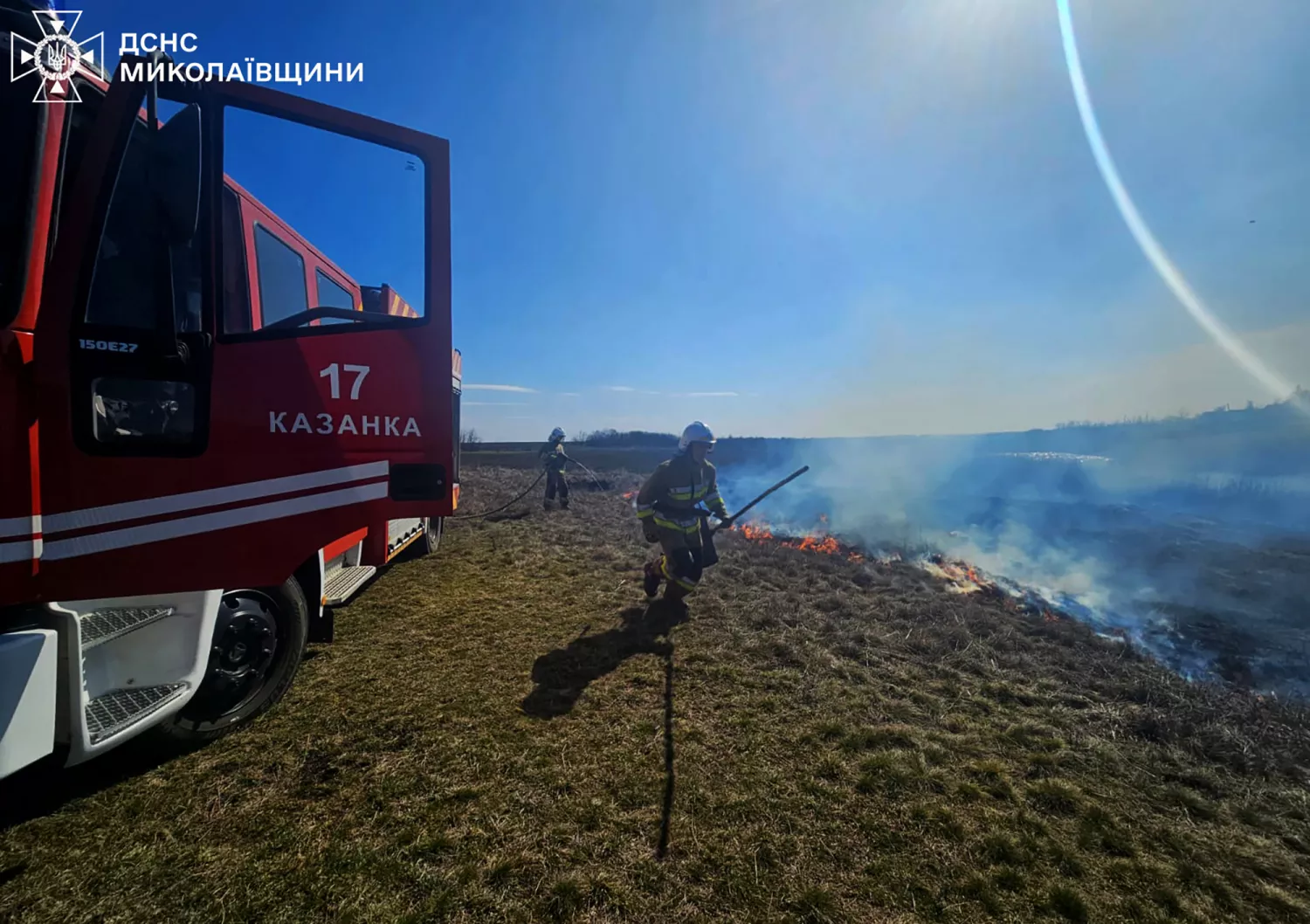 Наслідки пожеж у Миколаївській області. Фото: ДСНС Миколаївщина
