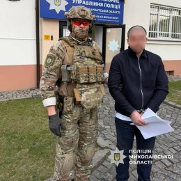 Затримання підозрюваних у скоєнні розбійних нападів. Фото: поліція Миколаївської області