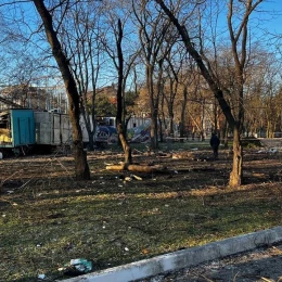 Наслідки атак по Одесі. Фото: Держекоінспекція