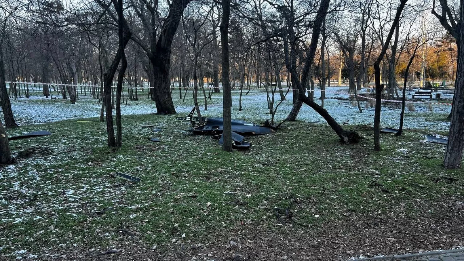 Наслідки атак по Одесі. Фото: Держекоінспекція