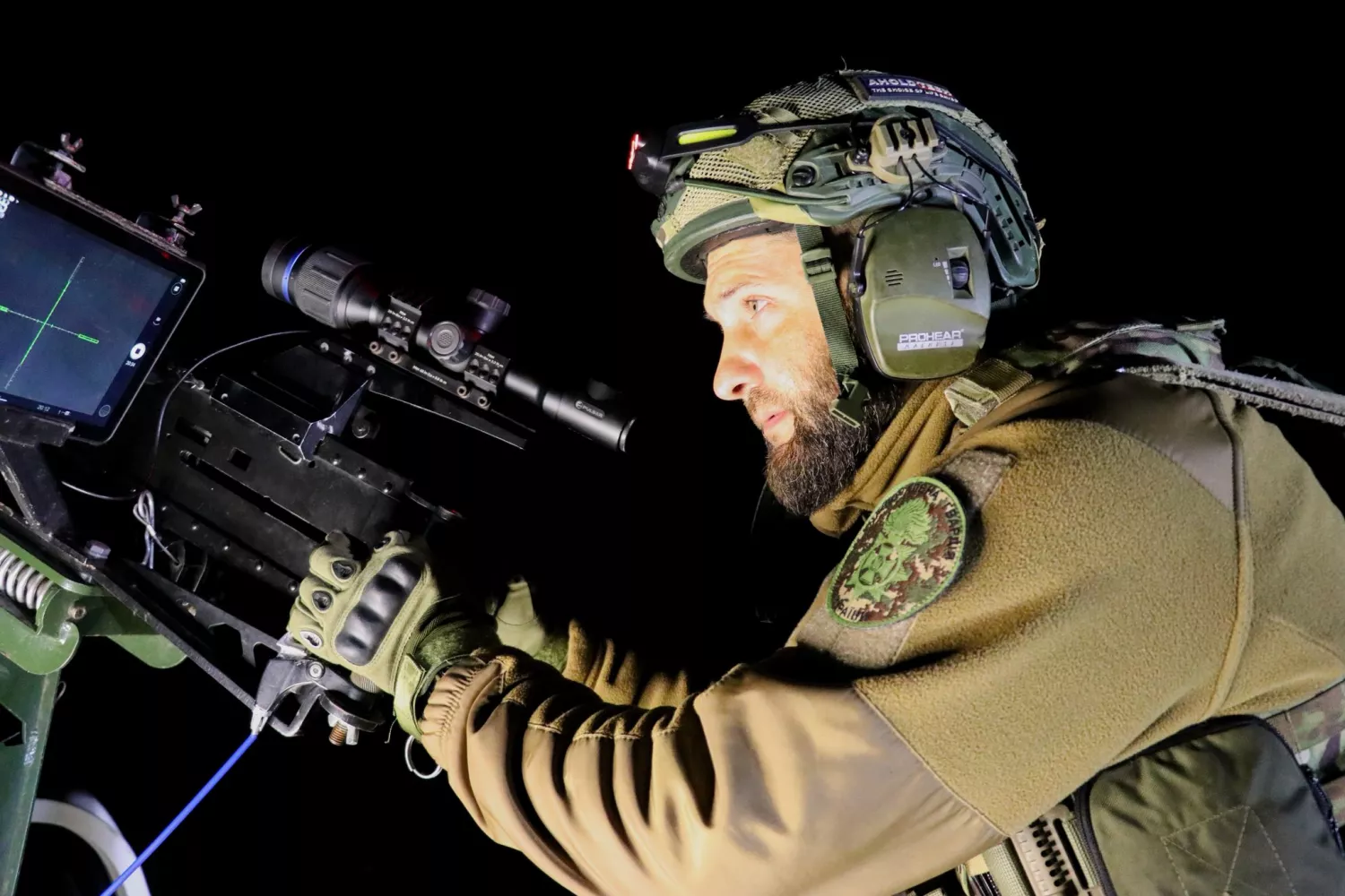 Робота сил ППО. Фото: 19 Миколаївський полк охорони громадського порядку НГУ, для ілюстрації