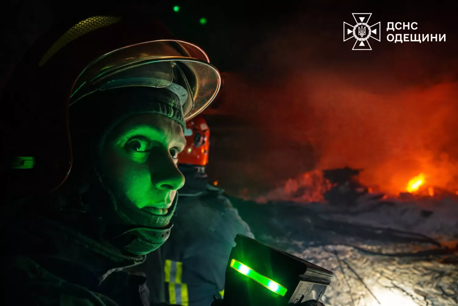 Наслідки обстрілу Одещини 26 березня. Фото: ДСНС