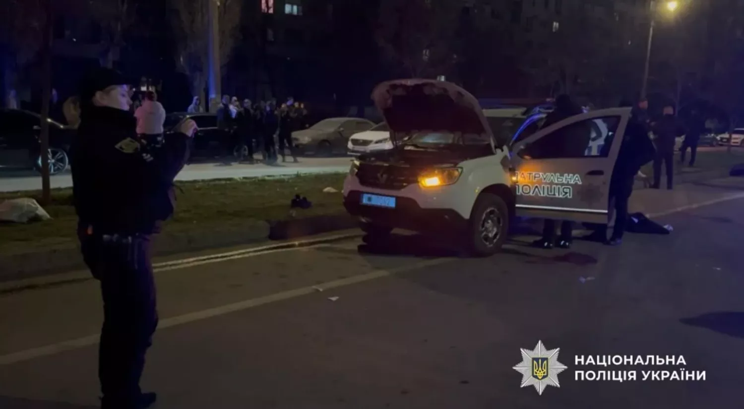 В Одесі чоловік із автоматом поранив двох поліцейських. Фото: Нацполіція