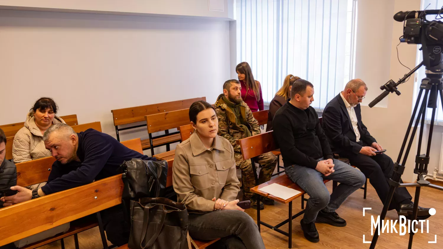 У залі були присутні рідні і підозрюваного Прокопчука, і загиблої Ванжули. Фото: НикВести