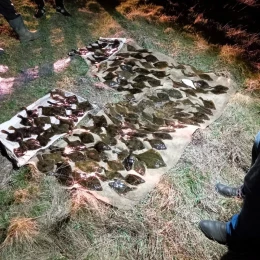 На Тилігульському лимані викрили браконьєра. Фото: Держекоінспекція