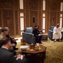 Україна та Саудівська Аравія підписали угоду про оборонну співпрацю. Фото: Володимир Зеленський