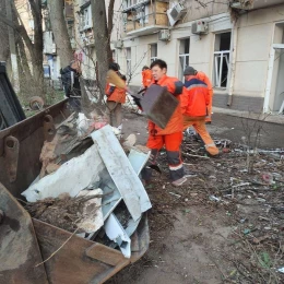 Росія атакувала пологовий будинок в Одесі. Фото: Сергій Лисак