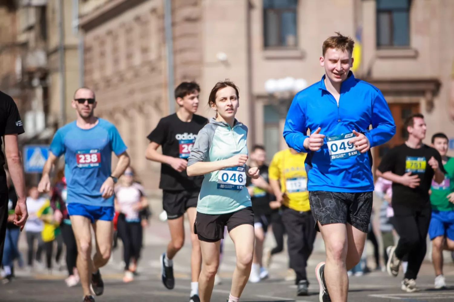 Забіг у Миколаєві. Фото Миколаївської ОВА