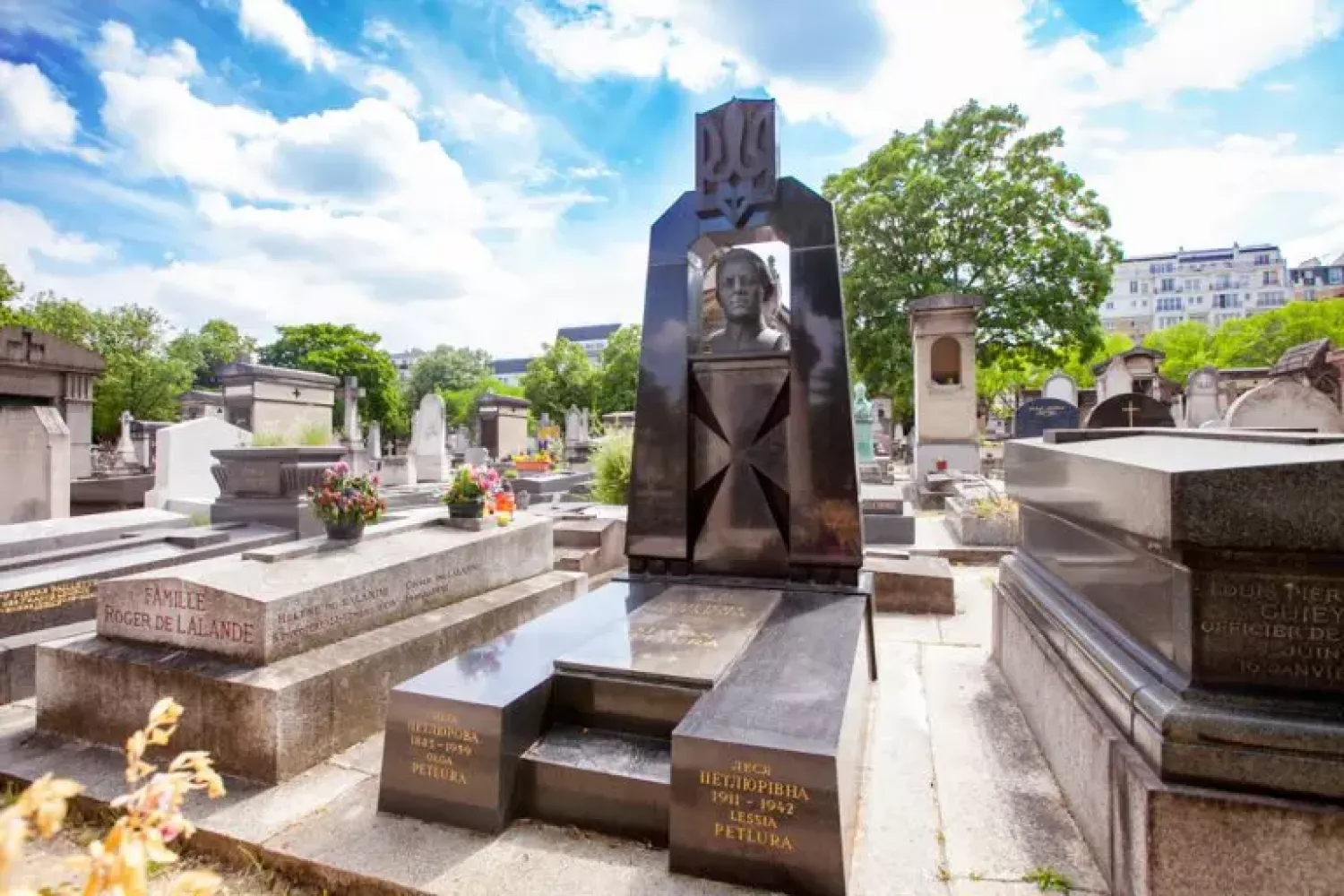 Цвинтар Монпарнас у Парижі, де похований українець Симон Петлюра. Фото з відкритих джерел
