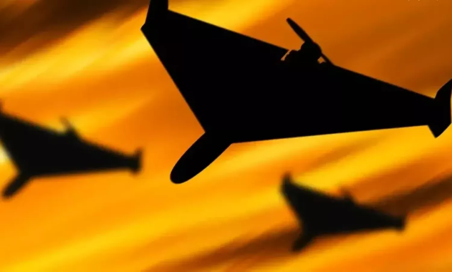 Атака безпілотниками. Фото: ukranews.com