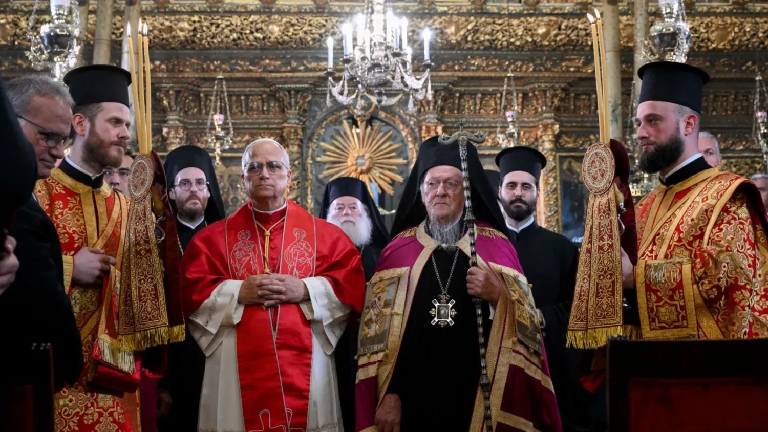 Папа Римський і Патріарх Константинопольський обговорюють спільну дату Великодня. Фото: Facebook, Vatican News