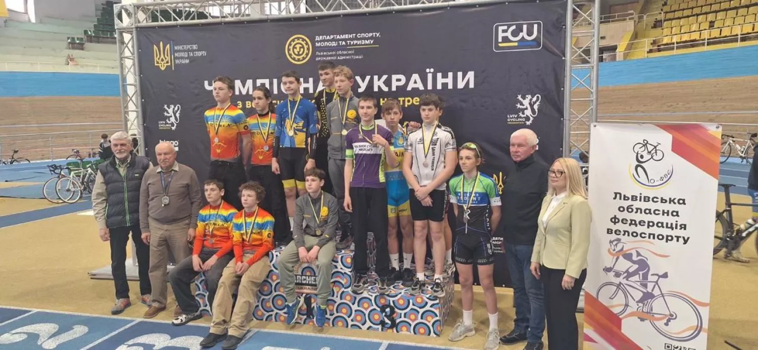 Миколаївські велосипедисти вибороли 6 медалей на чемпіонаті у Львові. Фото: Миколаївська міська рада