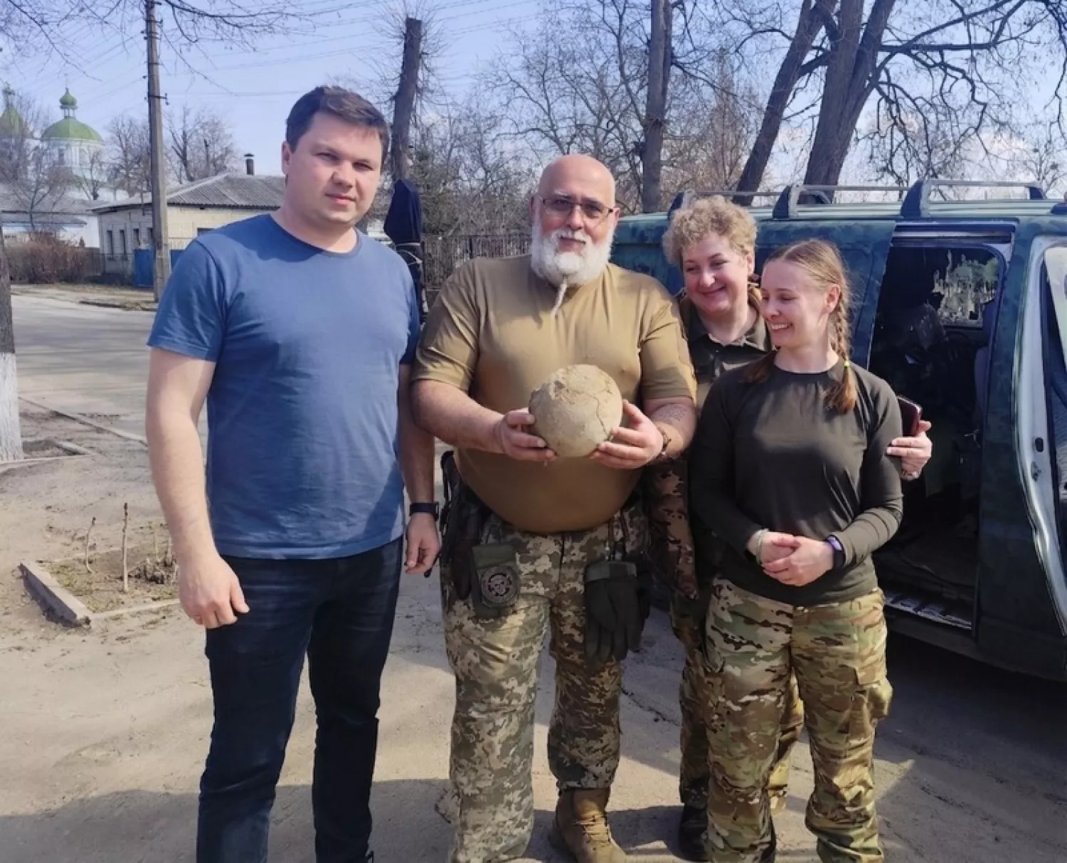 Знахідка з часів палеоліту: під Переяславом знайшли рештки мамонта. Фото: заповідник Переслав