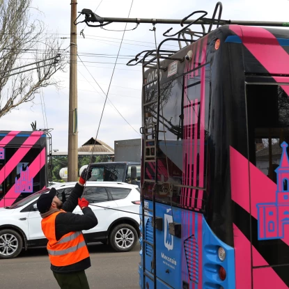 У Миколаєві тестують новий тролейбусний маршрут. Фото: Миколаївська міська рада