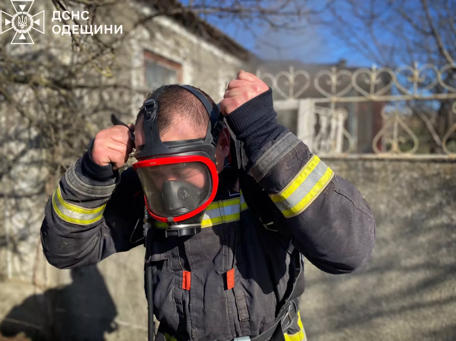 Рятувальники ліквідували пожежу. Фото: ДСНС Одещини