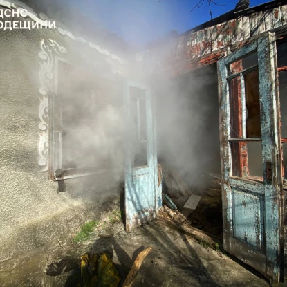 Рятувальники ліквідували пожежу. Фото: ДСНС Одещини