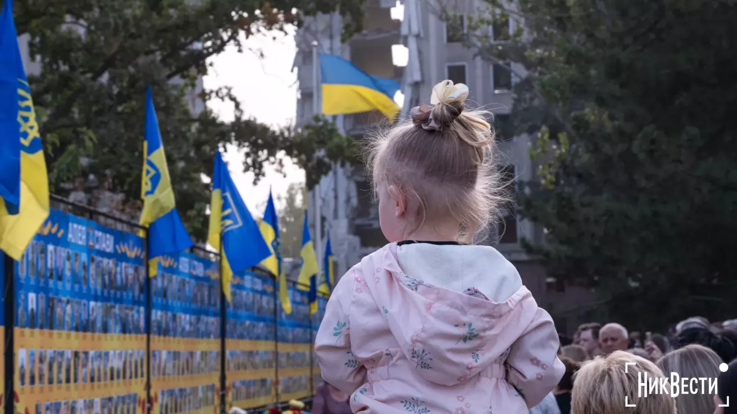 Родини загиблих військових відкрили Алею Слави у Миколаєві. Архівне фото «НикВести»