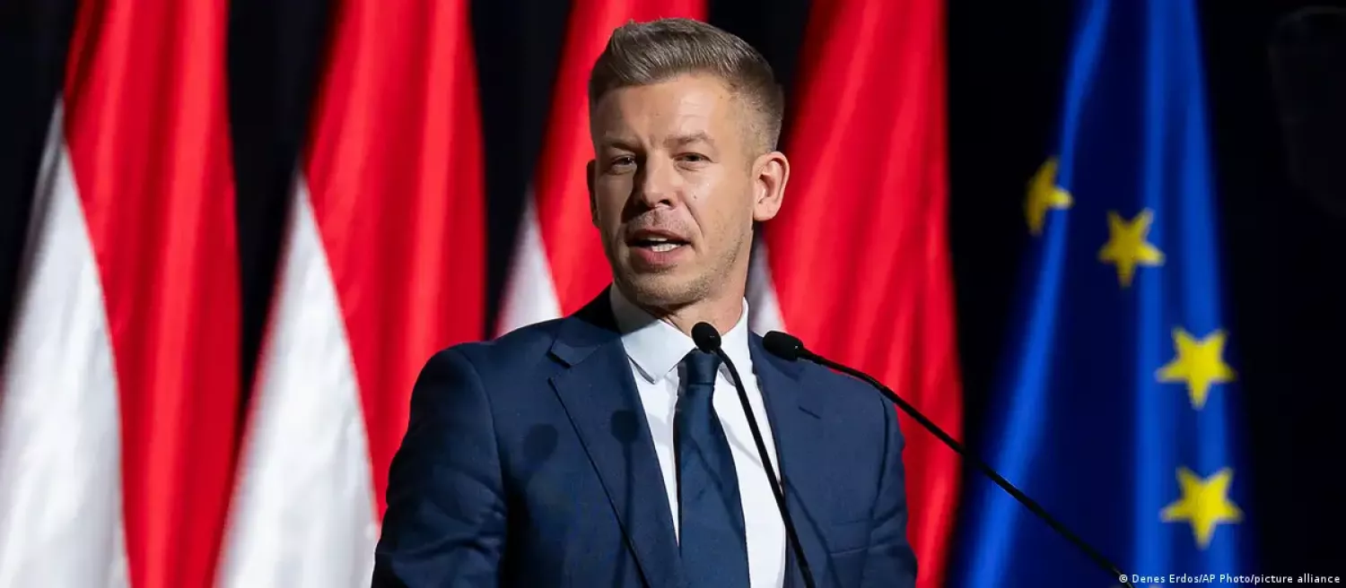 Угорський політик Петер Мадяр. Фото: Фото: Denes Erdos, AP