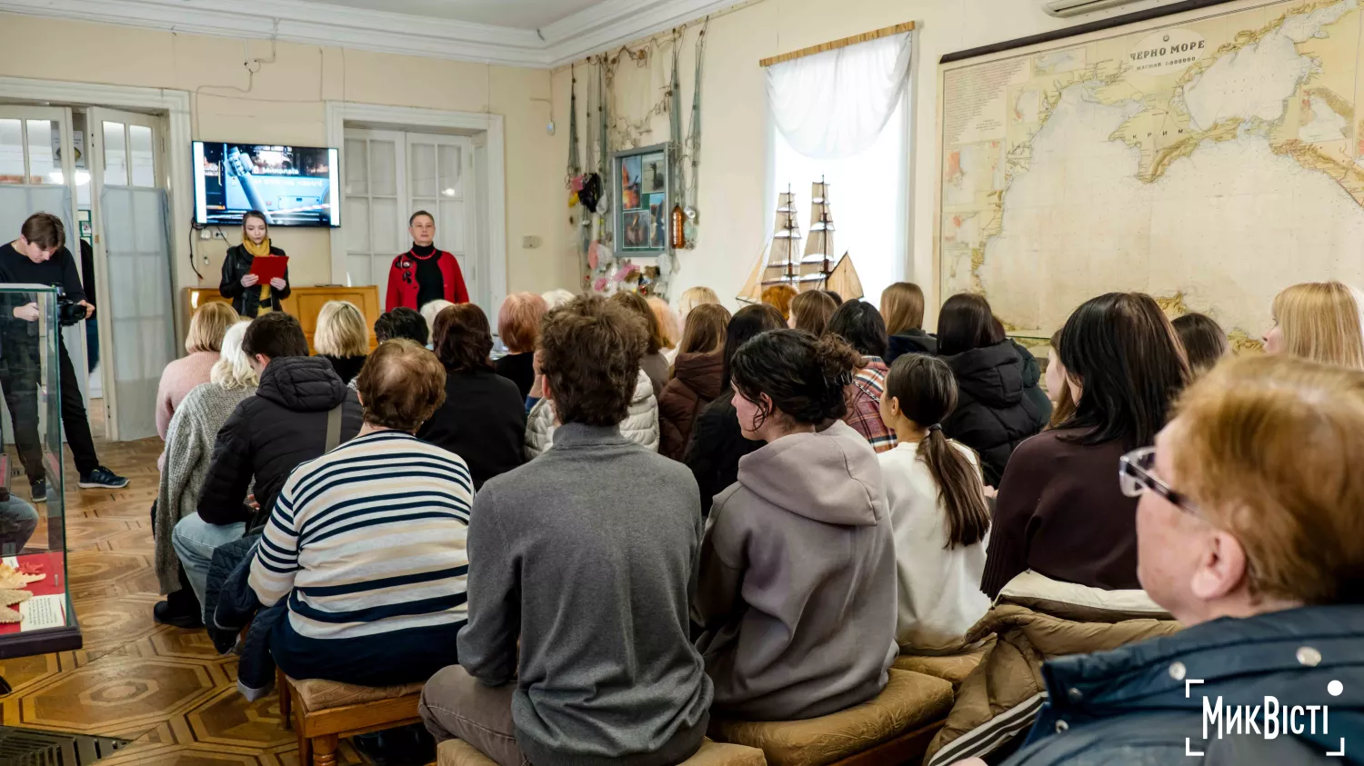 У Миколаєві відбулася презентація книги спогадів про війну. Фото: НикВести
