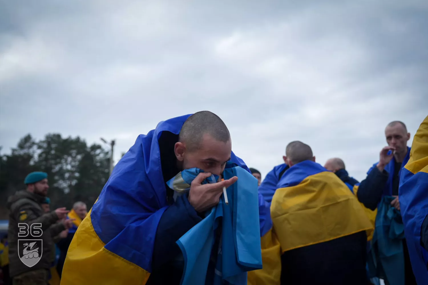 В Україну з полону повернулися миколаївські морпіхи. Фото: 36 ОБрМП
