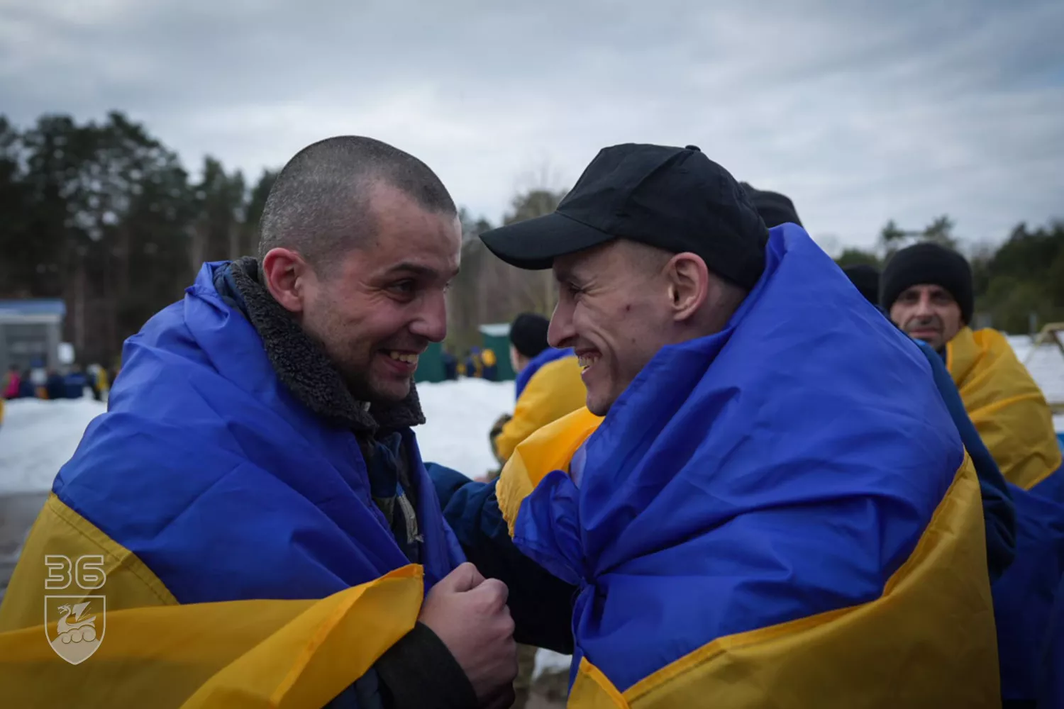 В Україну з полону повернулися миколаївські морпіхи. Фото: 36 ОБрМП