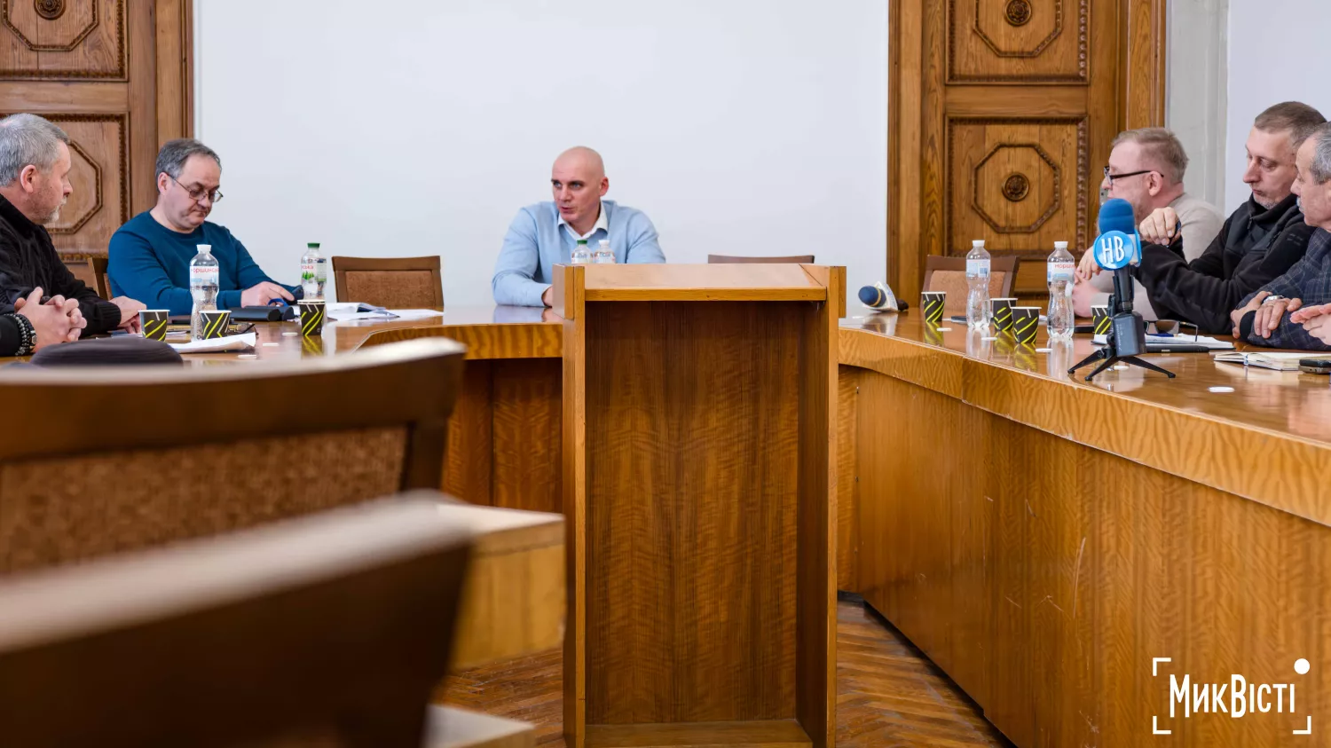 У міськраді Миколаєва обговорили підтримку ветеранів. Фото: МикВісті