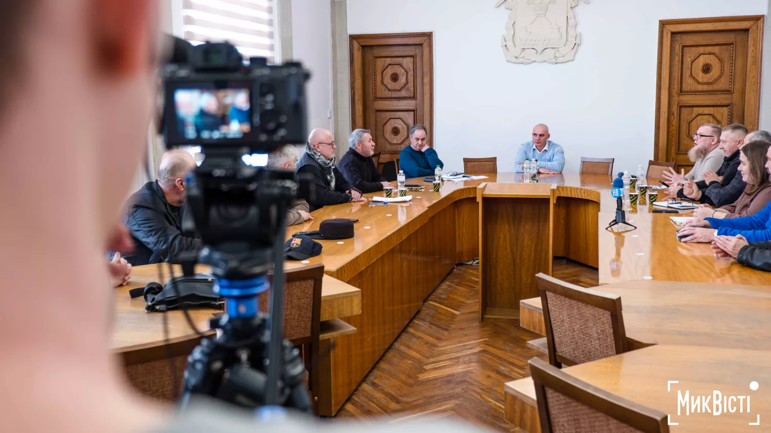 У міськраді Миколаєва обговорили підтримку ветеранів. Фото: МикВісті