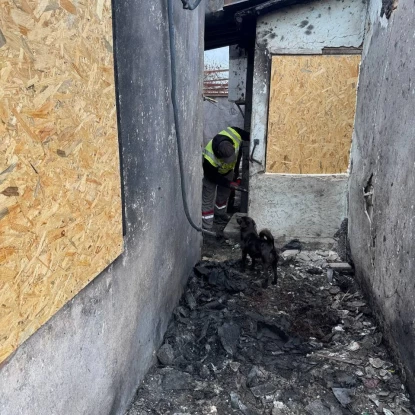 У Миколаєві ліквідовують наслідки російських атаки дронів. Фото: Миколаївська міська рада