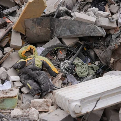 Наслідки ракетного удару по Харкову 7 березня 2026 року. Фото: Суспільне