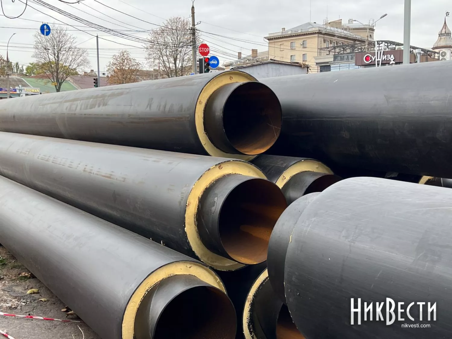 Заміна труб у Миколаєві. Фото для ілюстрації МикВісті