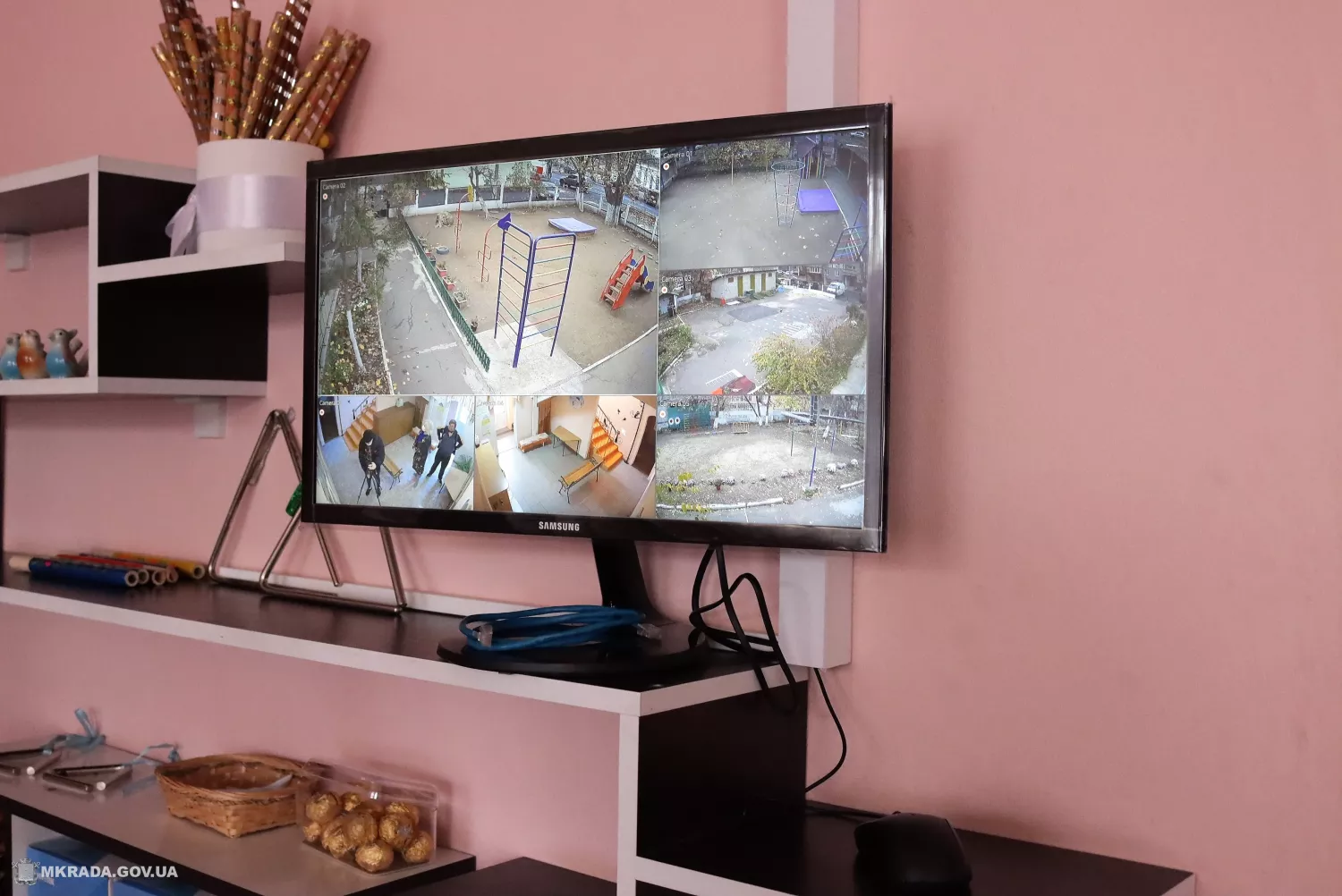 Камери в закладах освіти Миколаєва. Фото: Миколаївська міська рада