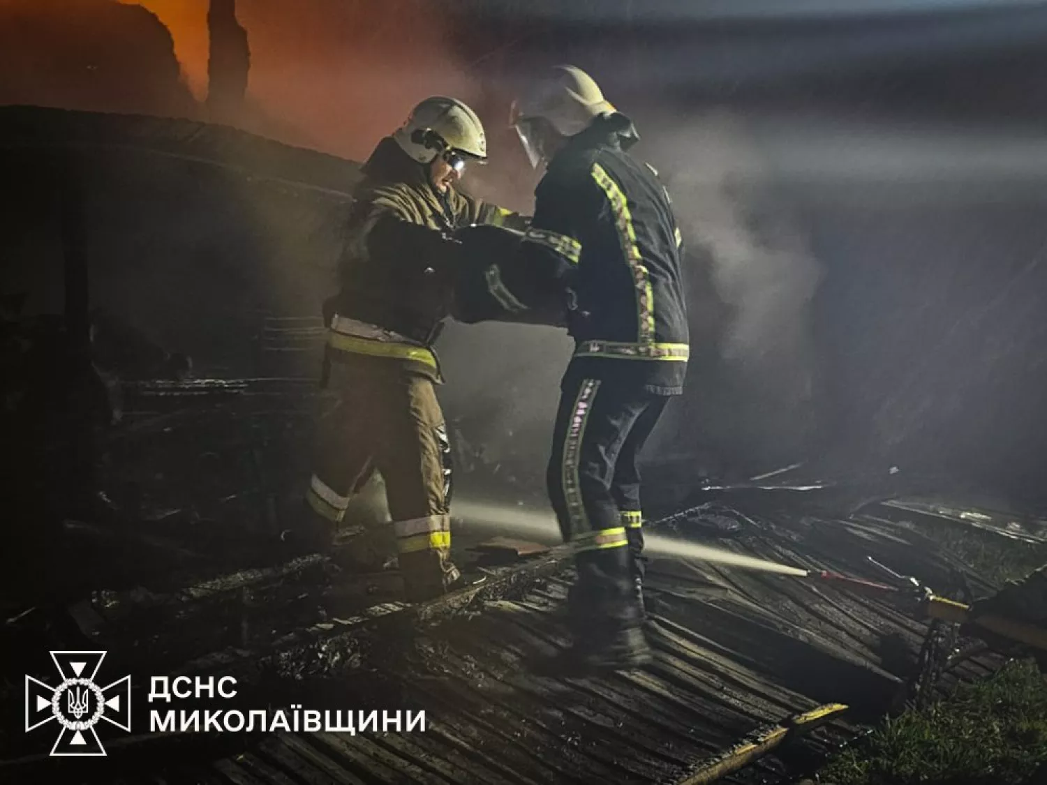 Пожежі у Миколаївській області. Фото: ДСНС
