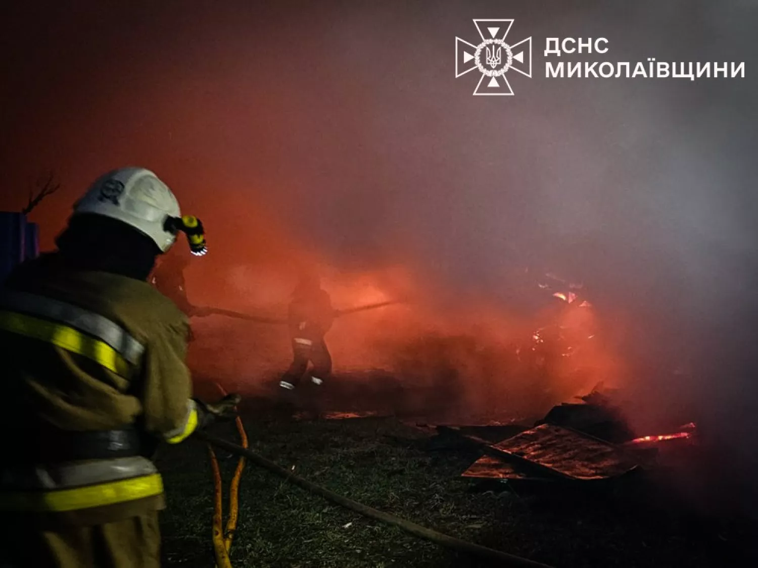 Пожежі у Миколаївській області. Фото: ДСНС