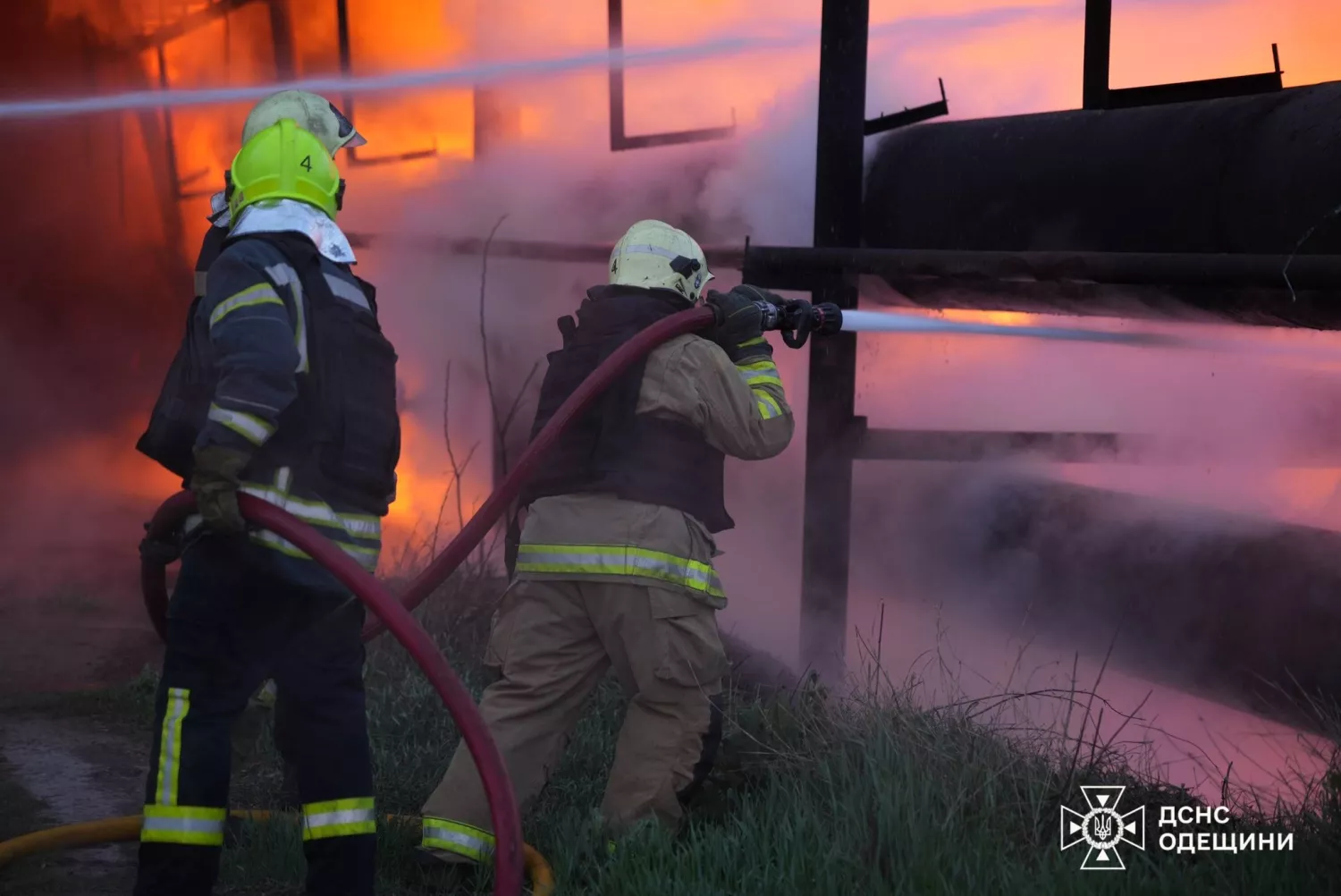 Обстріл Одеської області 9 квітня. Фото: ДСНС