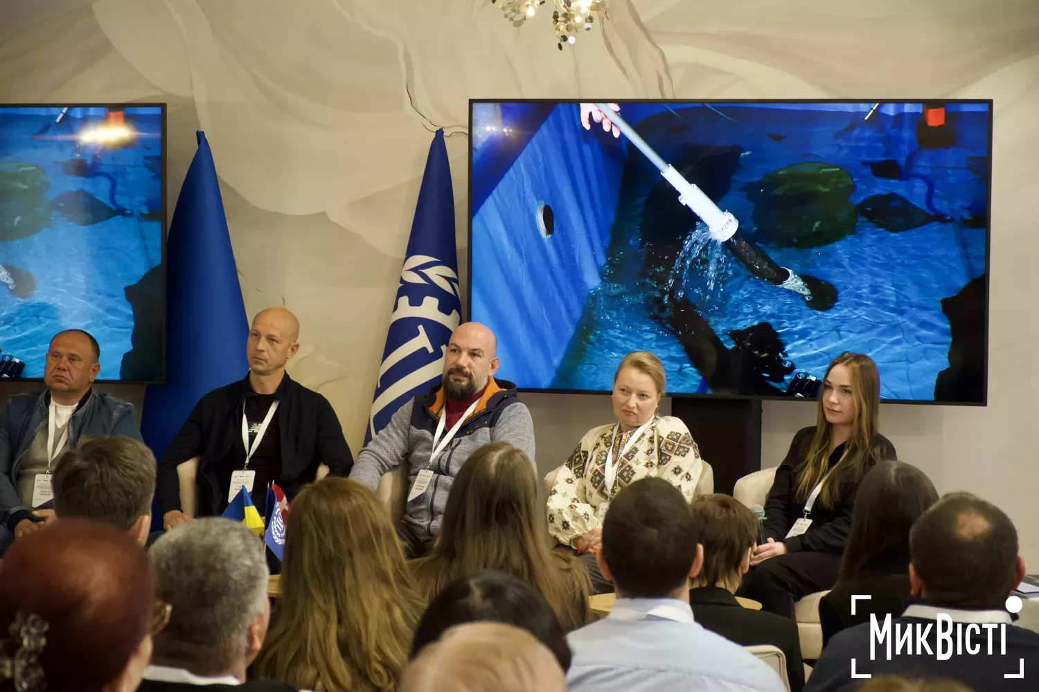 Зустріч-панель «Підсумки першого року роботи Місцевого партнерства зайнятості в Миколаївській області». Фото: НикВести