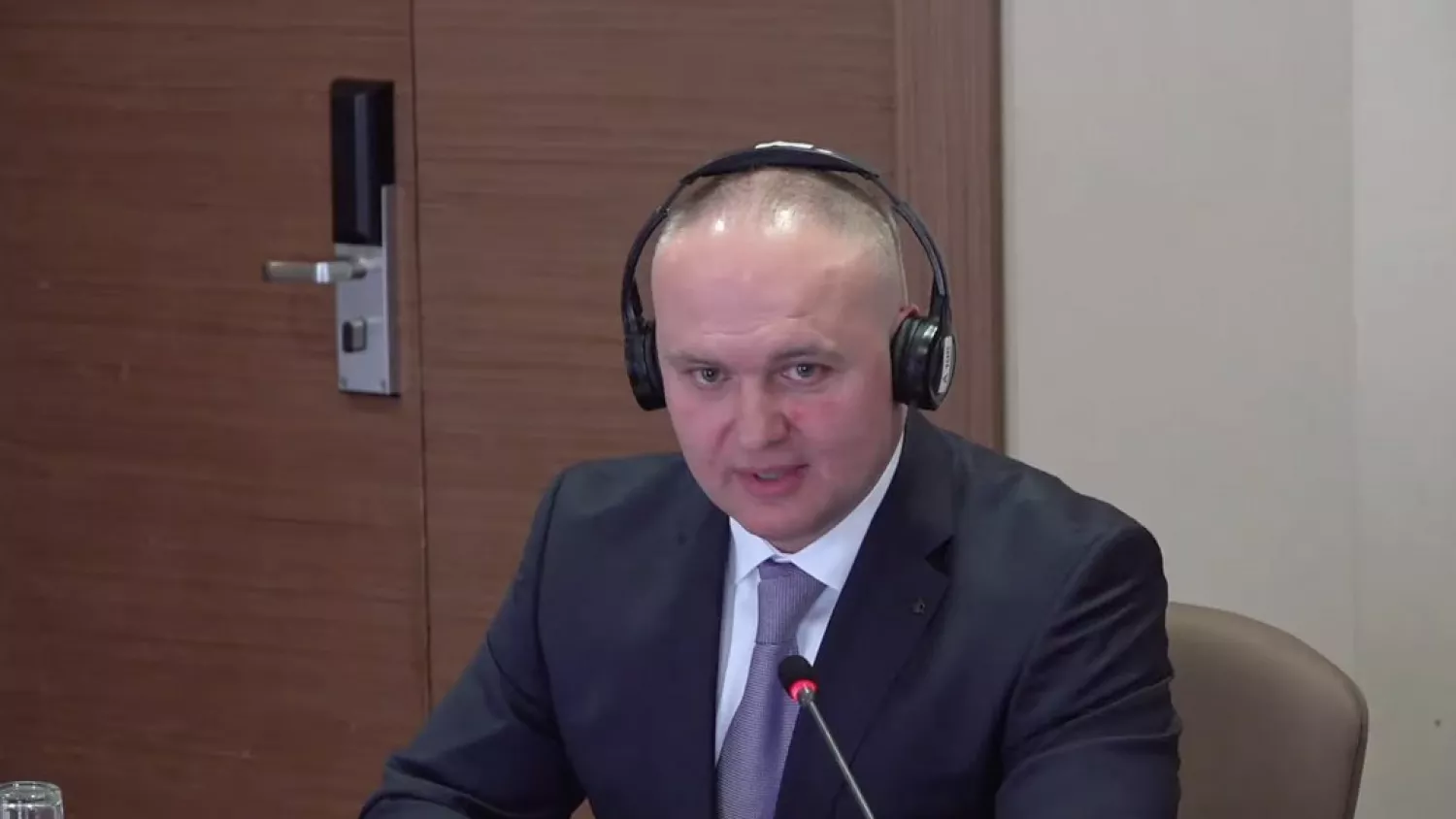 Орест Мандзій. Скриншот з відео співбесіди