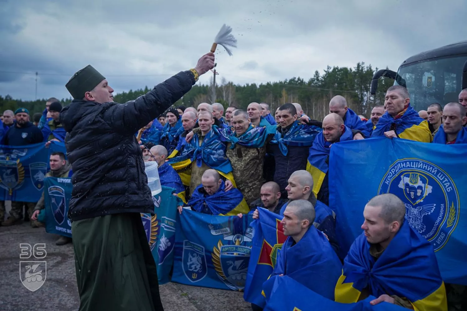 Серед звільнених з полону військових — миколаївські морпіхи. Фото: 36 окрема бригада морської піхоти імені контрадмірала Михайла Білинського