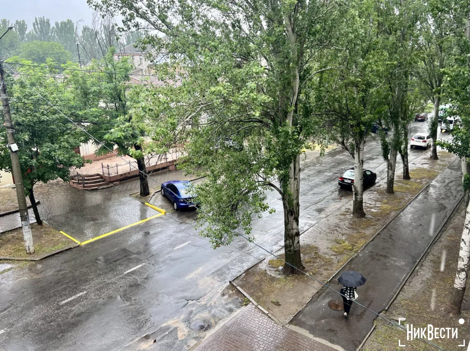 Дощ у Миколаєві. Фото для ілюстрації НикВести