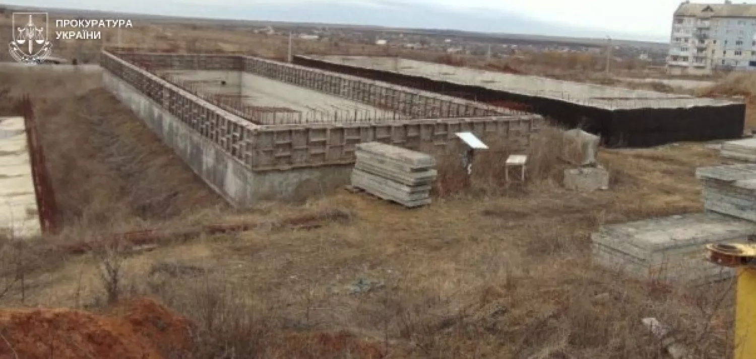 Прокуратура через суд вимагає розірвати договір на будівництво насосної станції у Первомайську