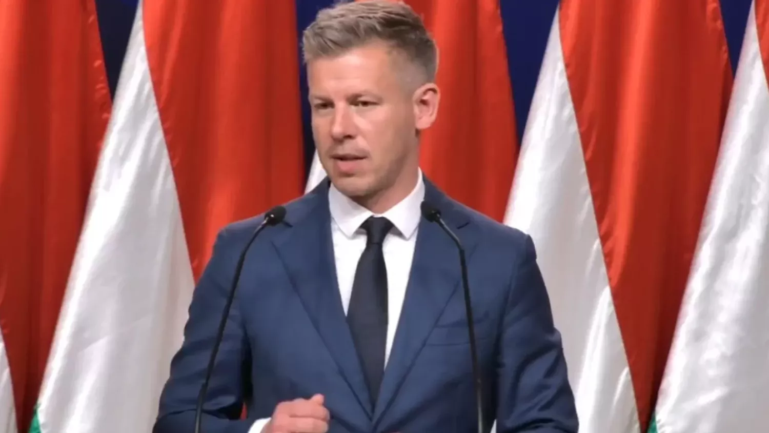 Петер Мадяр, скриншот з пресконференції