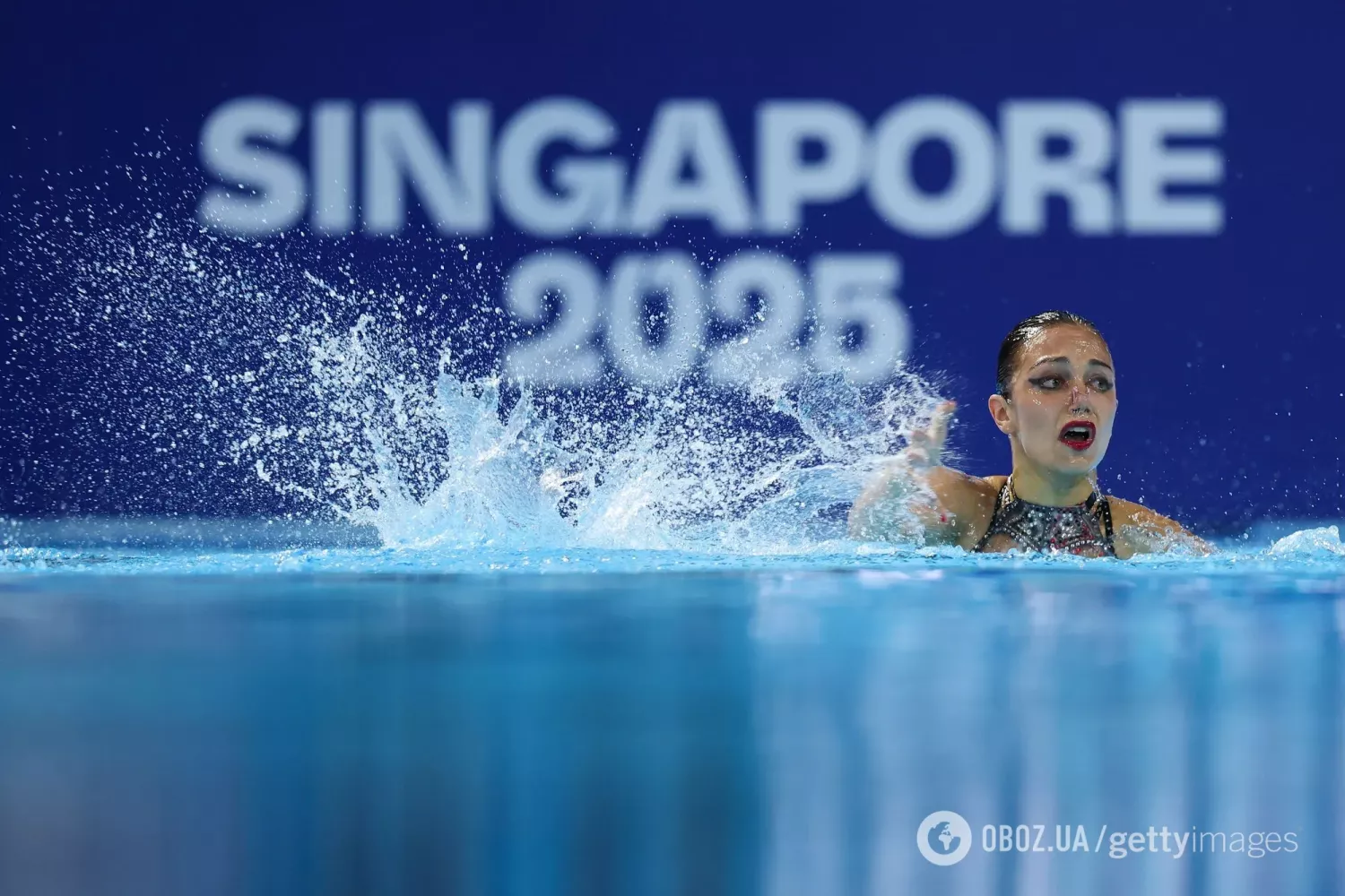 Російська синхроністка Тетяна Гайдай. Фото: Obozrevatel