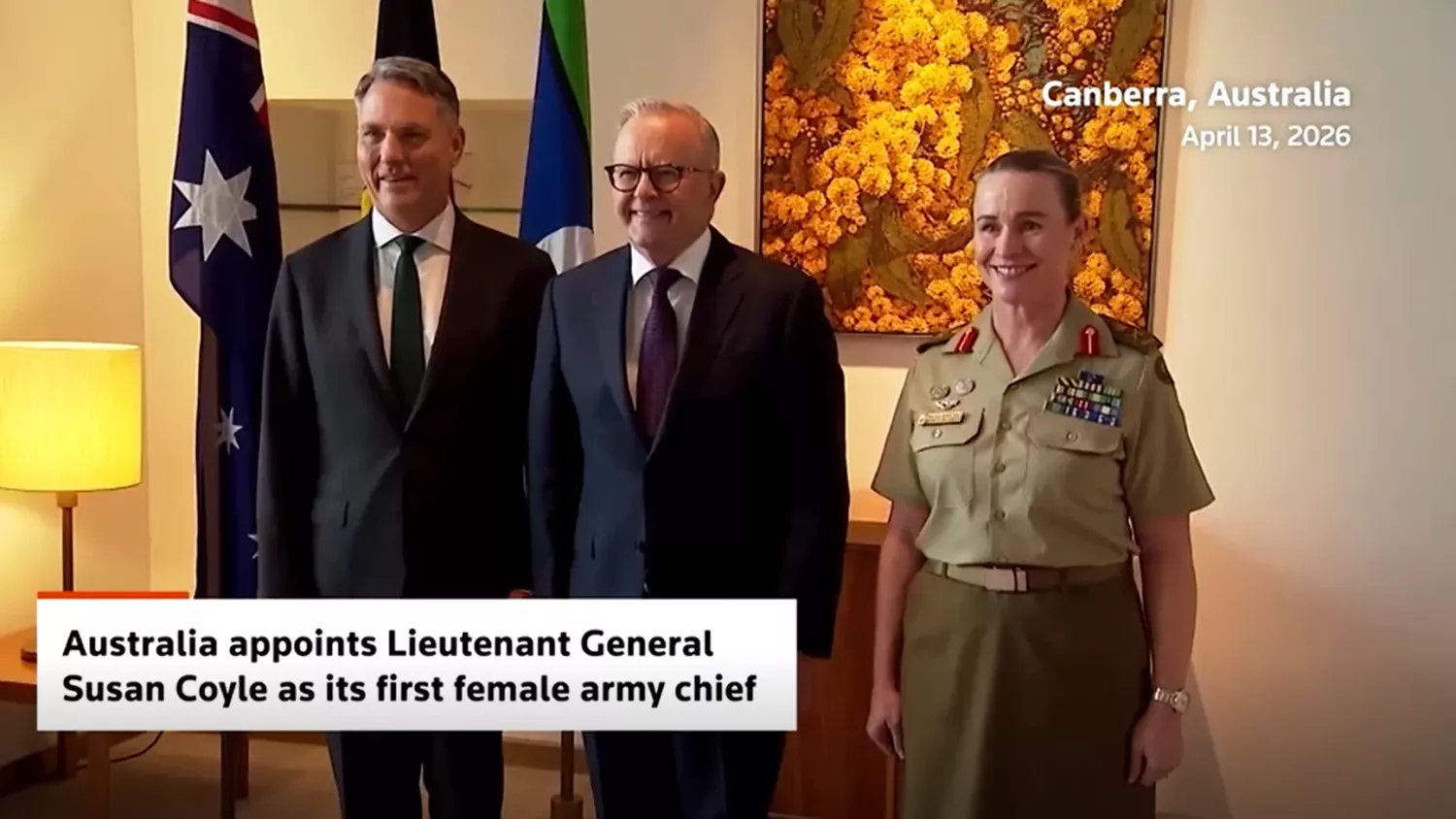 Генерал-лейтенантка Сьюзен Койл очолить армію Австралії Скриншот / Reuters